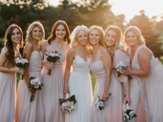 Bridesmaids portraits fun candid by Geneva, IL Wedding Photographer