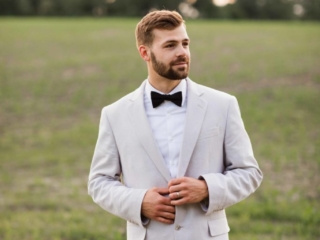 Groom portrait by Geneva Illinois Wedding Photographer