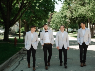 Wedding Photographer Walking to church photography