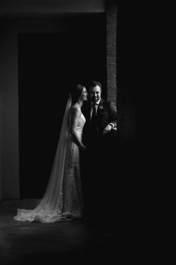 Chicago Illinois Wedding Photography bride and groom at The Robey Hotel