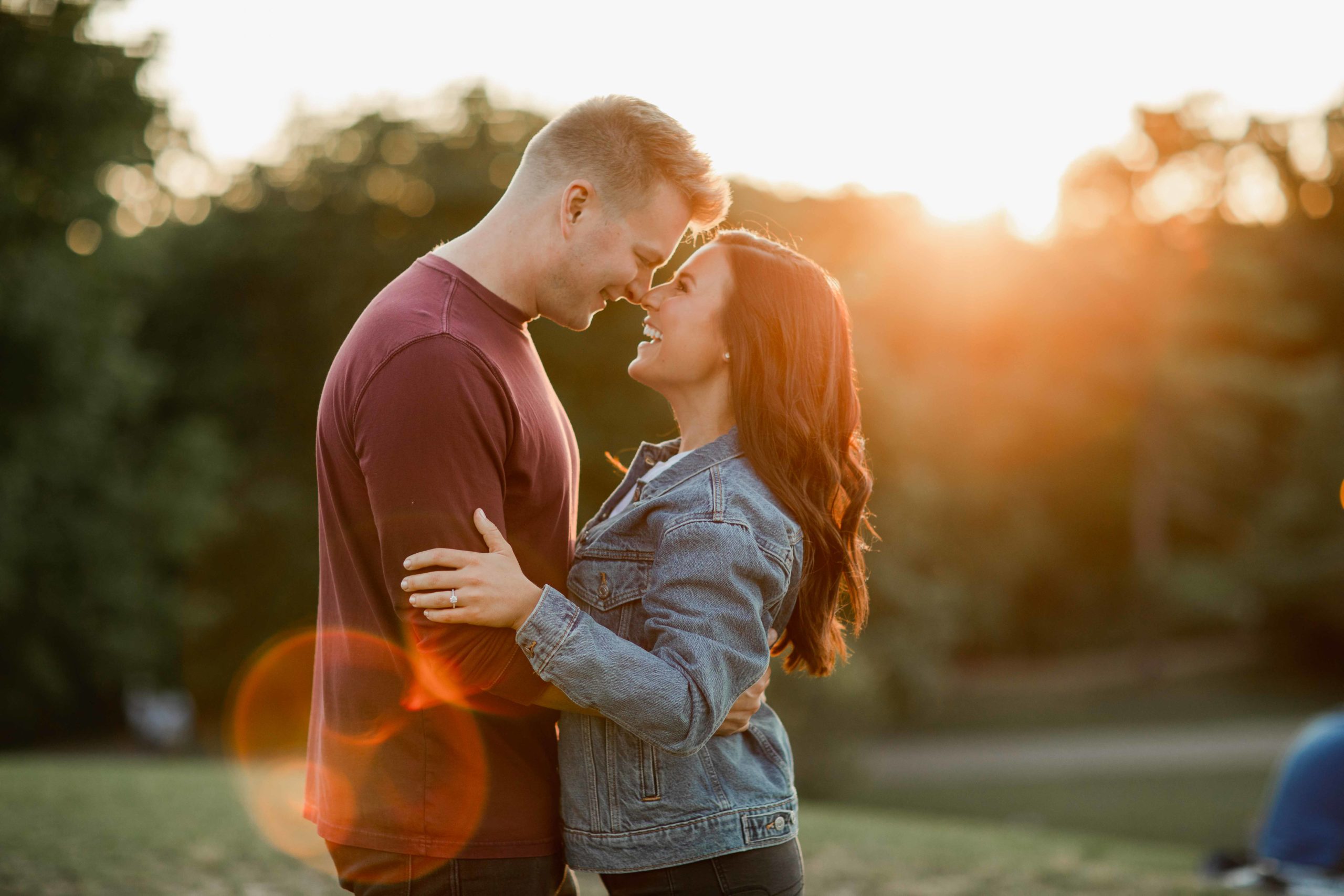 Downtown Naperville Engagement Photography by Illinois Photographer