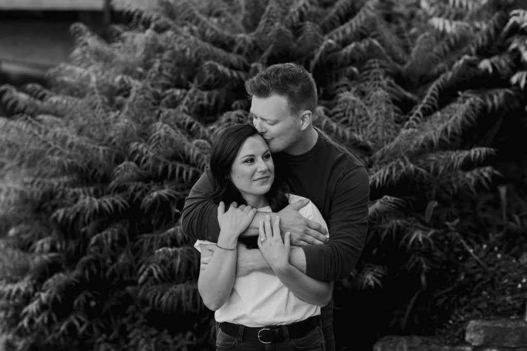Naperville Riverwalk Engagement Photography by Naperville IL Photographer