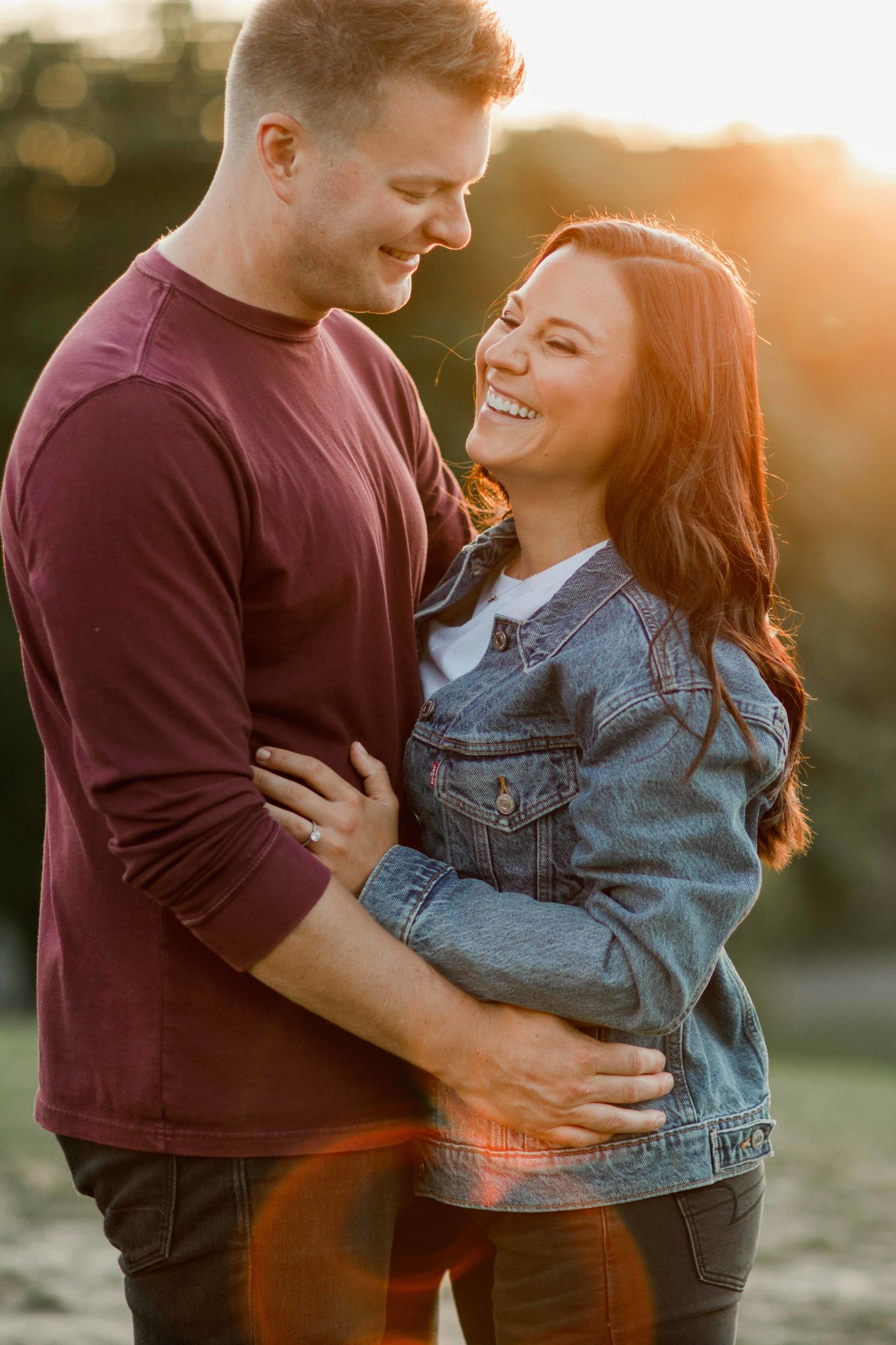 Naperville Riverwalk Engagement Session by Illinois Photographer