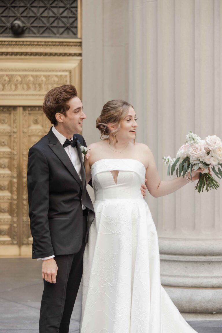 54-Romantic Modern LaSalle Hotel Old Post Office by Chicago Wedding Photographer Mary Rose