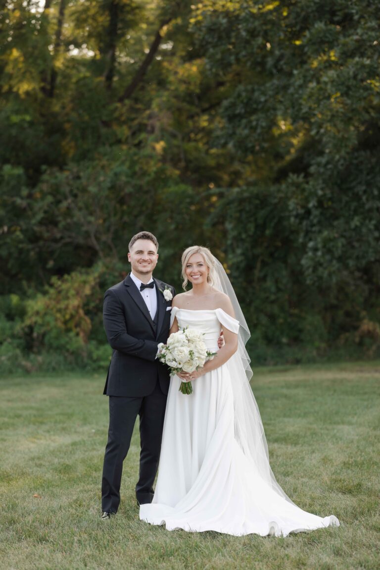 Bride Groom Modern Light The Pavillion at Orchard Ridge Farms Summer Fall September Wedding By Mary Rose Photography-54