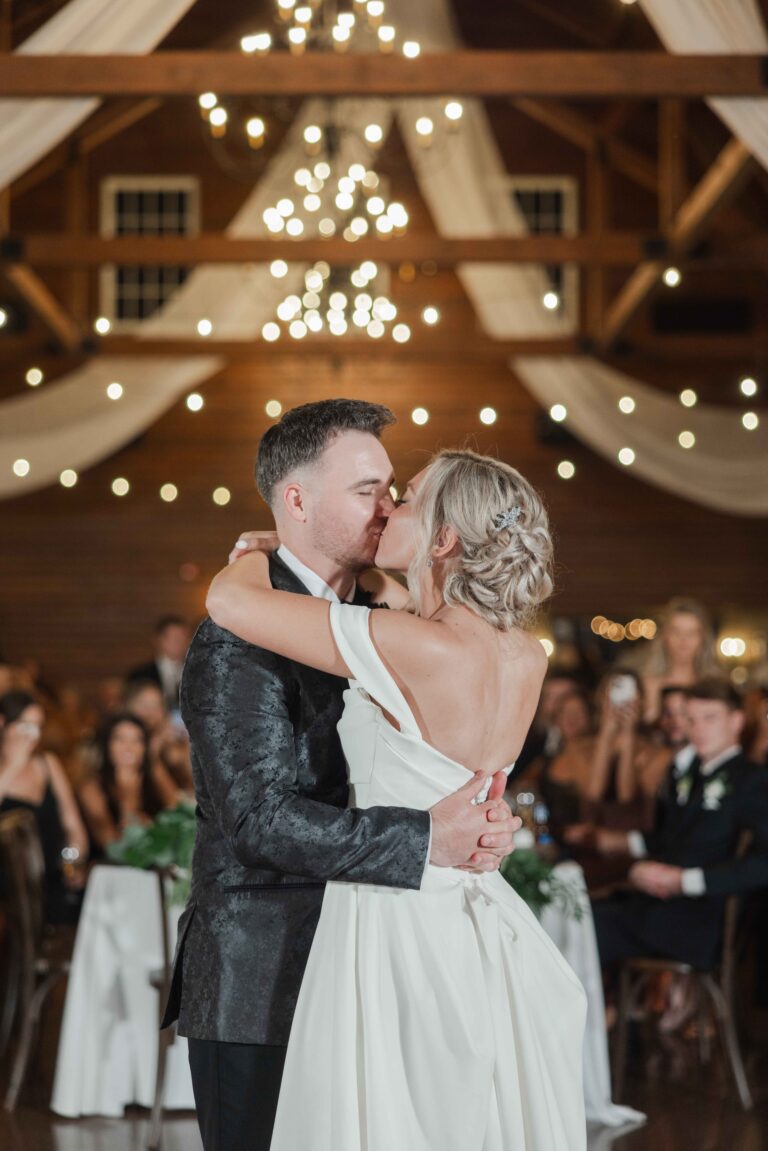 Classic Light Dancing The Pavillion at Orchard Ridge Farms Summer Fall September Wedding By Mary Rose Photography-165