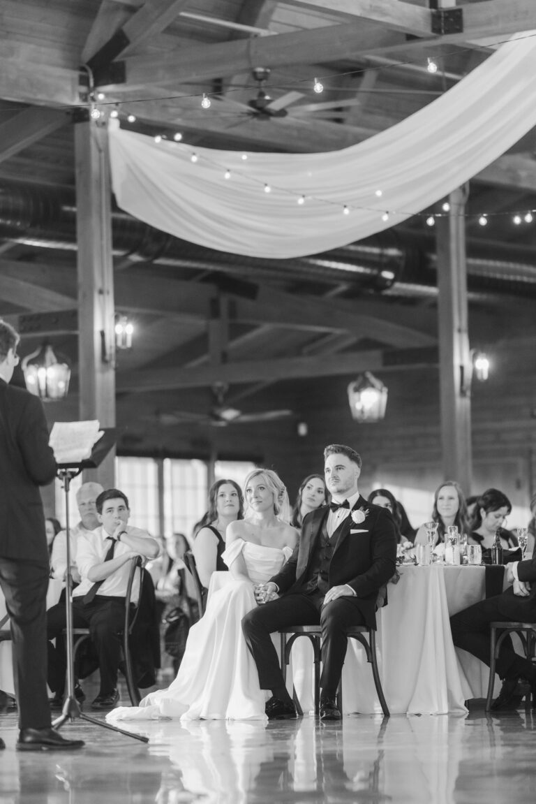 Classic Light Father Speeches The Pavillion at Orchard Ridge Farms Summer Fall September Wedding By Mary Rose Photography-101