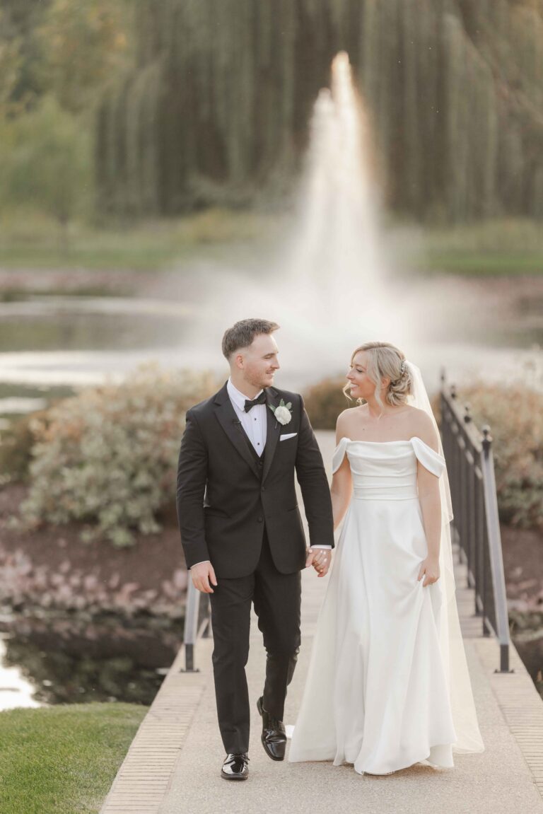 Classic Light Newlyweds The Pavillion at Orchard Ridge Farms Summer Fall September Wedding By Mary Rose Photography-116