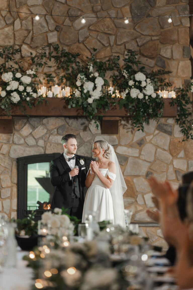 Classic Light Speeches The Pavillion at Orchard Ridge Farms Summer Fall September Wedding By Mary Rose Photography-108