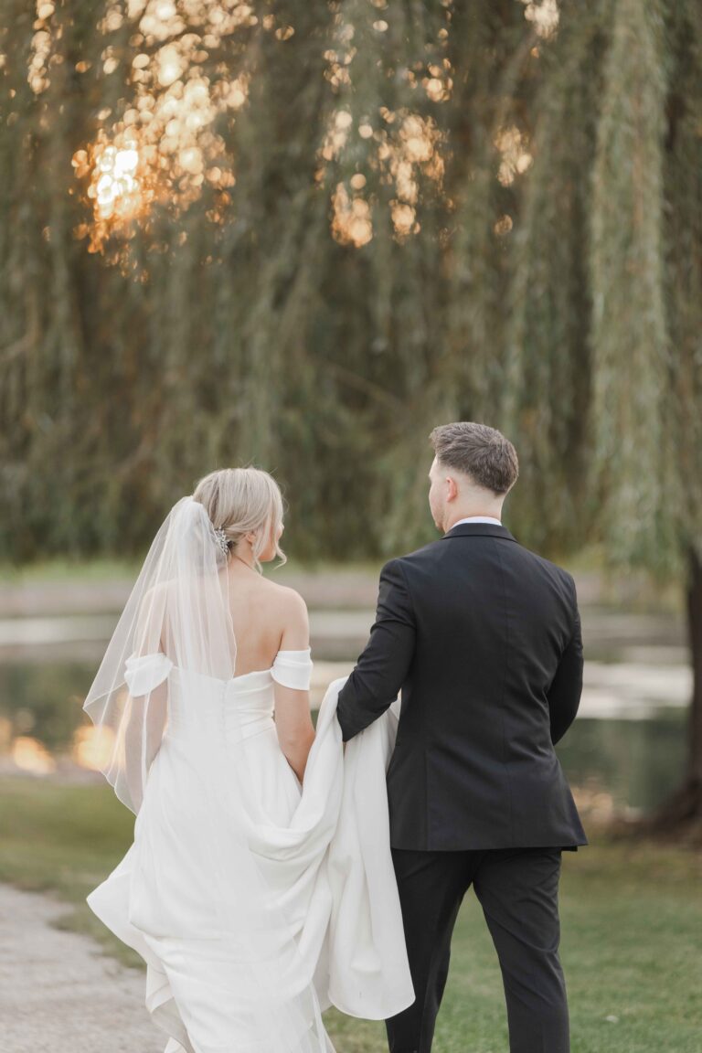 Classic Light The Pavillion at Orchard Ridge Farms Newlyweds Summer Fall September Wedding By Mary Rose Photography-119