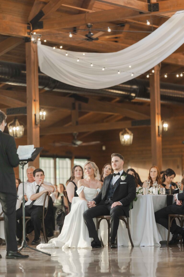 Father Speeches Classic Light The Pavillion at Orchard Ridge Farms Summer Fall September Wedding By Mary Rose Photography-100