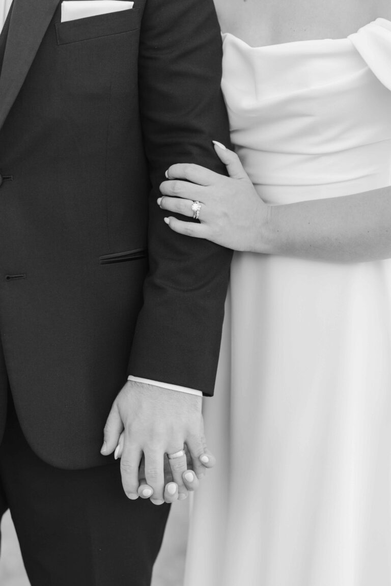 Holding Arm Modern Light The Pavillion at Orchard Ridge Farms Summer Fall September Wedding By Mary Rose Photography-59