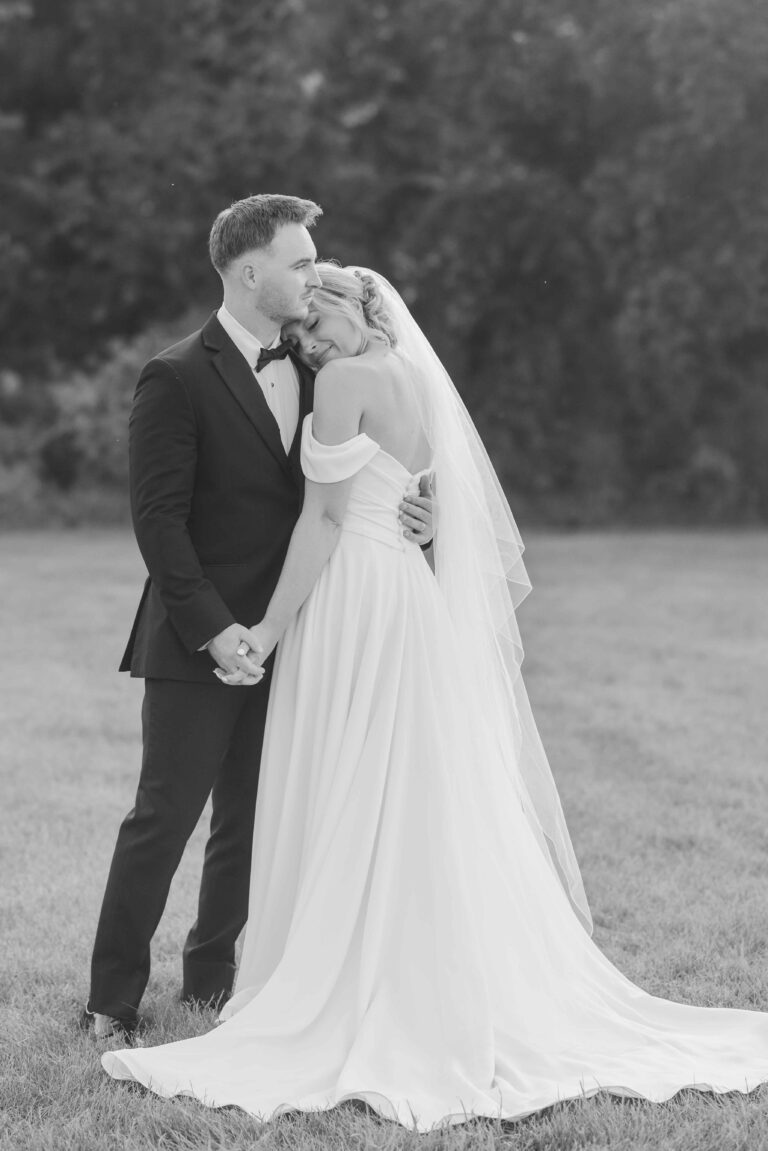 Modern Light Soft Embrace The Pavillion at Orchard Ridge Farms Summer Fall September Wedding By Mary Rose Photography-63