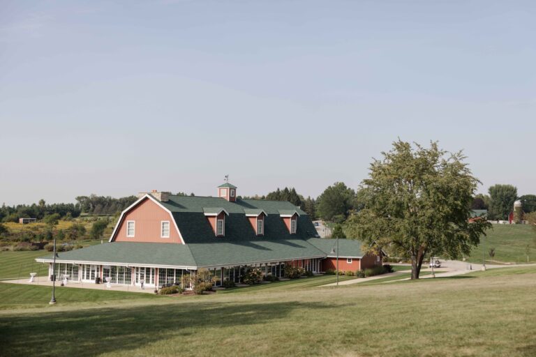 Modern Light Venue The Pavillion at Orchard Ridge Farms Summer Fall September Wedding By Mary Rose Photography-35