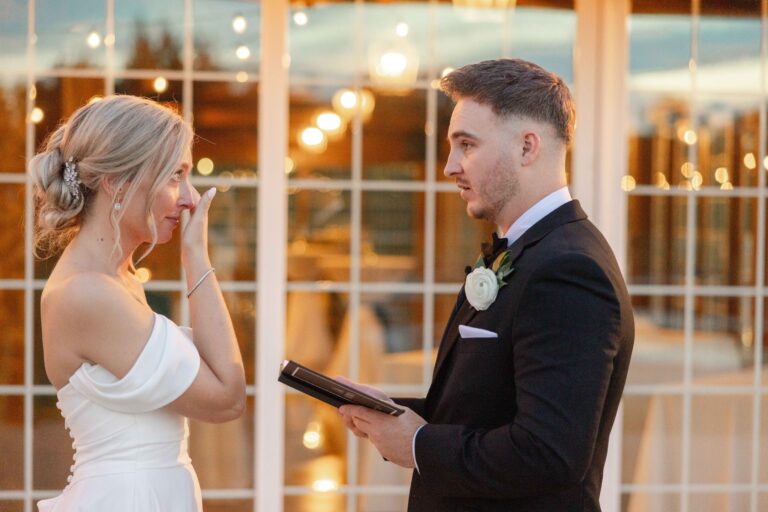 Personal Vows Classic Light The Pavillion at Orchard Ridge Farms Summer Fall September Wedding By Mary Rose Photography-145