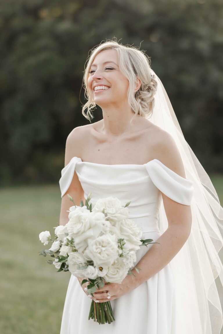 Soft Bright The Pavillion at Orchard Ridge Farms Summer Fall September Wedding By Mary Rose Photography-64