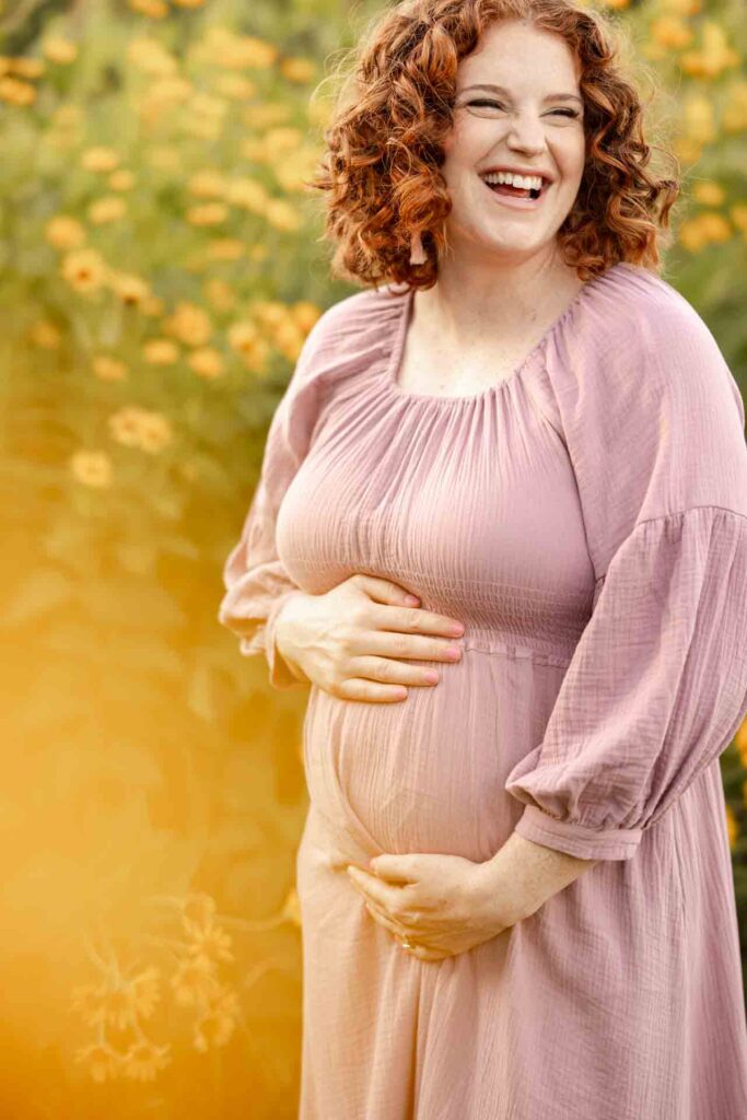 14-Light Classic Saint Charles Illinois Baby Bump Fall Outdoor Maternity Session By Mary Rose Photography