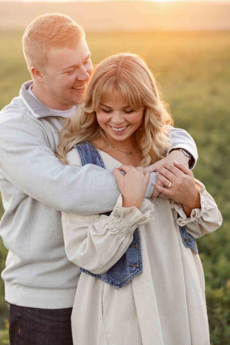17-Light Playful Engagement Photoshoot by Saint Charles Engagement Photographer Mary Rose