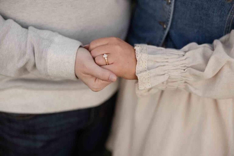 32-Light Modern Engagement Ring Photoshoot by Saint Charles Engagement Photographer Mary Rose