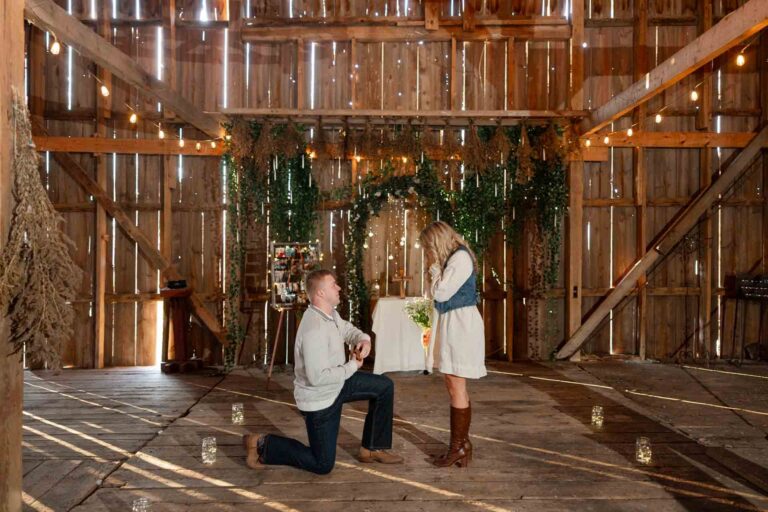 4-On One Knee Light Modern Engagement Photoshoot by Saint Charles Engagement Photographer Mary Rose