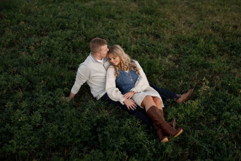 46-Grassy Soft Light Engagement Photoshoot by Saint Charles Illinois Engagement Photographer Mary Rose