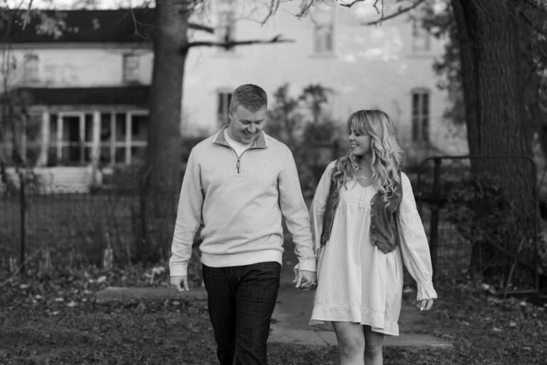50-Soft Light Walking Engagement Photoshoot by Saint Charles Illinois Engagement Photographer Mary Rose